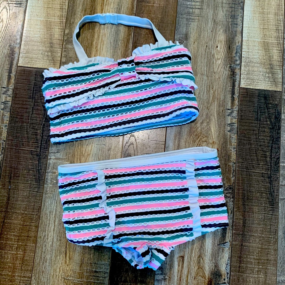 Janie & Jack Retro Swim Suit